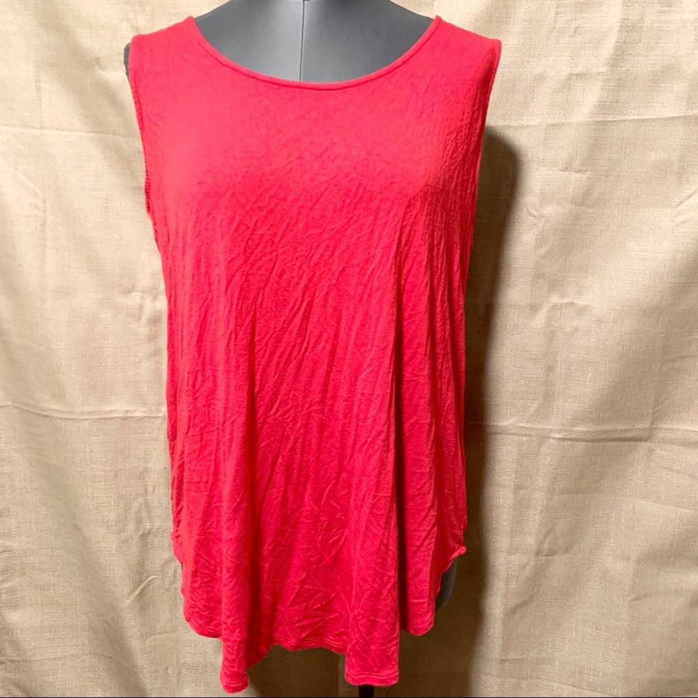 Bright Red Layering Tank Top